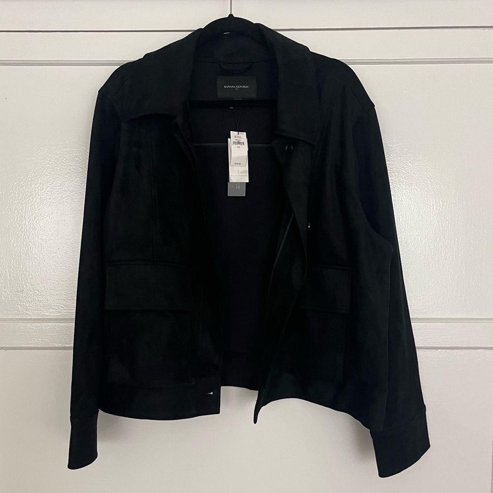 Banana Republic Vegan Suede Jacket - Picture 5 of 7